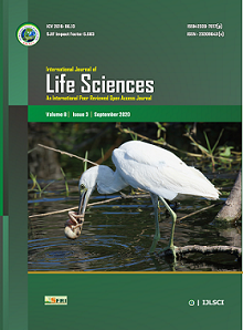 					View Vol. 8 No. 3 (2020): International Journal of Life Sciences
				