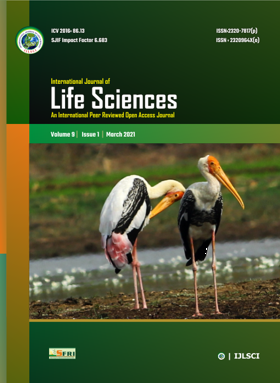 					View Vol. 9 No. 1 (2021): International Journal of Life Sciences
				
