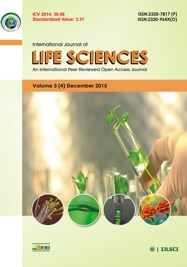 					View Vol. 3 No. 4 (2015): International Journal of Life Sciences
				