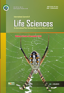 					View Vol. 6 No. 4 (2018): International Journal of Life Sciences
				